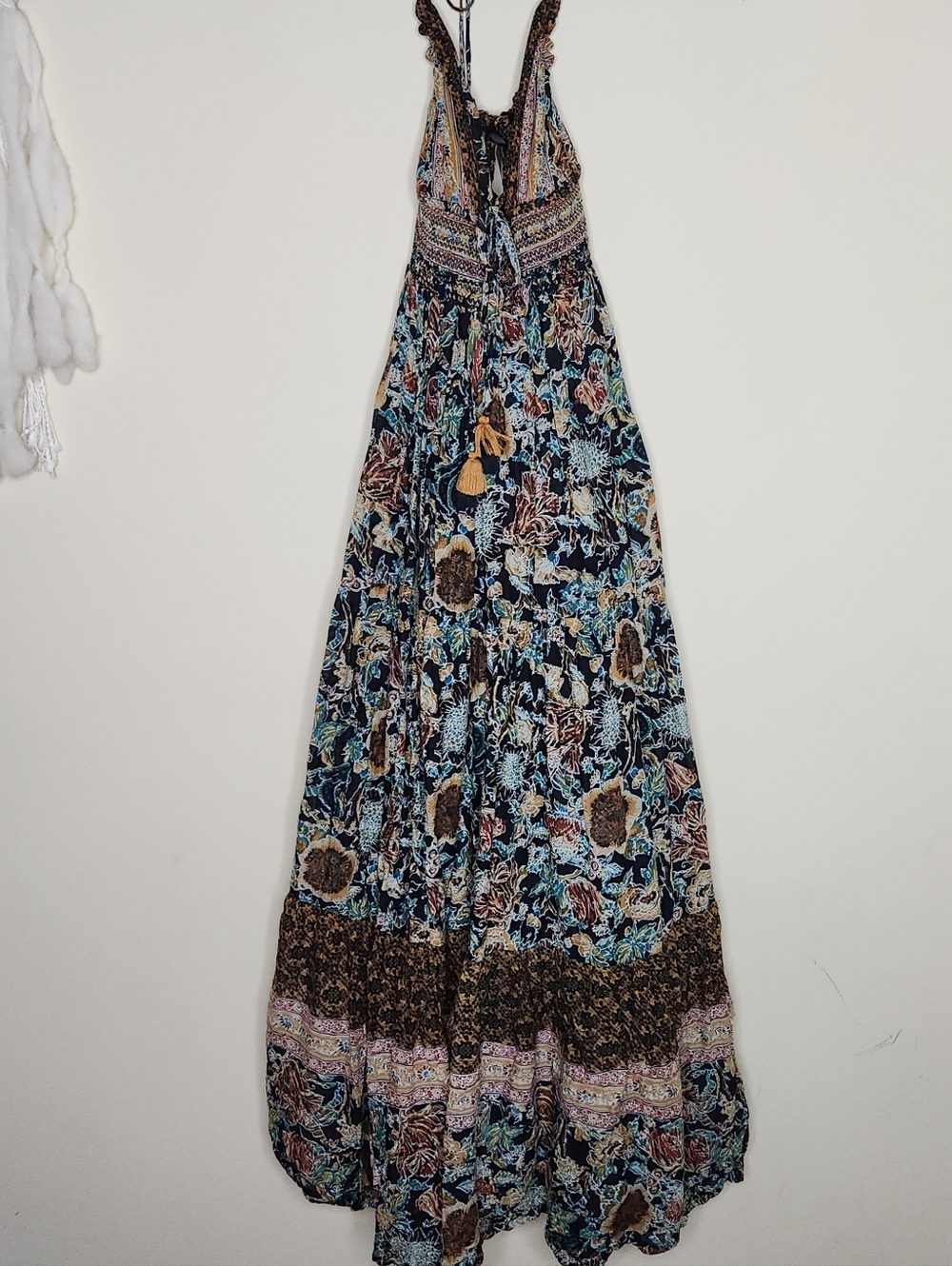 Free People Real Love Maxi Dress in Twilight Combo XS - Picture 9 of 14